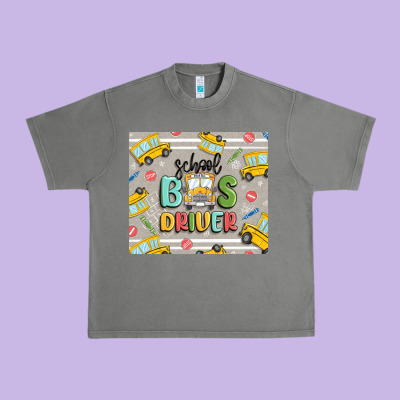 Urban Heavy Tee school bus driver