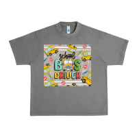 Tornado school bus driver Urban Heavy Tee - MaliasSmallBusiness