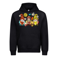Black sports gnomies Urban Hoodie - NancyCooperArtShop
