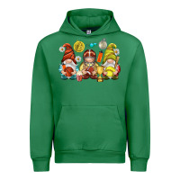 Emerald sports gnomies Urban Hoodie - NancyCooperArtShop