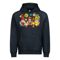 Navy sports gnomies Urban Hoodie - NancyCooperArtShop
