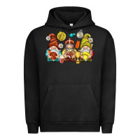 Pigment Black sports gnomies Urban Hoodie - NancyCooperArtShop