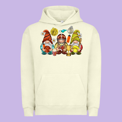 Sports Gnomies Urban Hoodie Designed By Nancycooperartshop