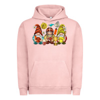 Pigment Salmon sports gnomies Urban Hoodie - NancyCooperArtShop