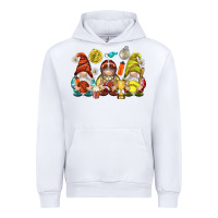 White sports gnomies Urban Hoodie - NancyCooperArtShop