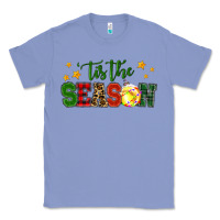 Colony Blue 'tis the season softball christmas Classic Tee - RanaPortraitStore