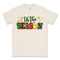Natural 'tis the season softball christmas Classic Tee - RanaPortraitStore