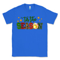 True Royal 'tis the season softball christmas Classic Tee - RanaPortraitStore