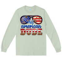 Matcha all american dude Long Sleeve Tee - texasbilliewilder