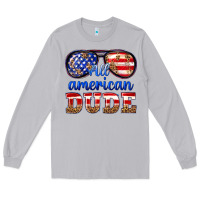 Moon Dust all american dude Long Sleeve Tee - texasbilliewilder
