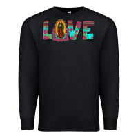 Black love our lady of guadalupe Premium Sweatshirt - JahusDesignShop