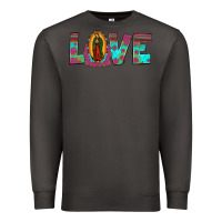 Smoke love our lady of guadalupe Premium Sweatshirt - JahusDesignShop