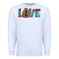 White love our lady of guadalupe Premium Sweatshirt - JahusDesignShop