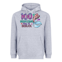 Heather Grey 100 mermazing days of school Heavyweight Hoodie - Artiststas
