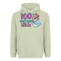 Matcha 100 mermazing days of school Heavyweight Hoodie - Artiststas