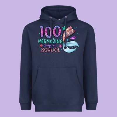 100 Mermazing Days Of School Heavyweight Hoodie Designed By Artiststas