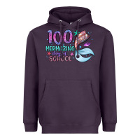 Plum 100 mermazing days of school Heavyweight Hoodie - Artiststas
