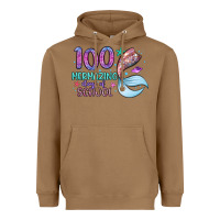 Toasted Coconut 100 mermazing days of school Heavyweight Hoodie - Artiststas