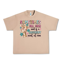 Burro sometimes all you need is a different point of  vi Urban Heavy Tee - MaliasSmallBusiness