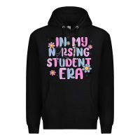 Black in my nursing student era Premium Hoodie - MaliasSmallBusiness