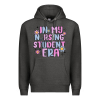 Charcoal Heather in my nursing student era Premium Hoodie - MaliasSmallBusiness