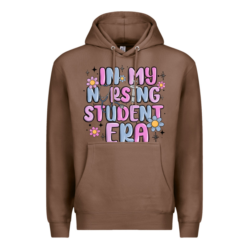 In My Nursing Student Era Premium Hoodie by MaliasSmallBusiness | Teevron