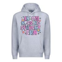 Heather Grey in my nursing student era Premium Hoodie - MaliasSmallBusiness