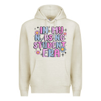 Oatmeal Heather in my nursing student era Premium Hoodie - MaliasSmallBusiness