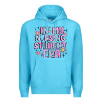 Ocean Blue in my nursing student era Premium Hoodie - MaliasSmallBusiness