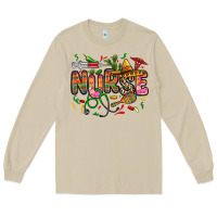 Mushroom cinco de mayo nurse Long Sleeve Tee - Zillion Design Studio