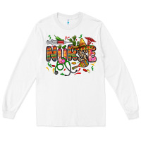 White cinco de mayo nurse Long Sleeve Tee - Zillion Design Studio