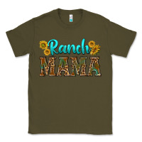 Army Green ranch mama Classic Tee - texasbilliewilder