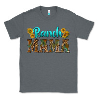 Charcoal Heather ranch mama Classic Tee - texasbilliewilder