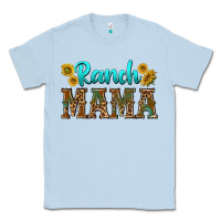 Dusty Blue ranch mama Classic Tee - texasbilliewilder