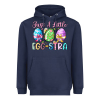 Navy just a little egg stra Heavyweight Hoodie - Artiststas