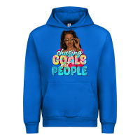 Cobalt chasing goals not people Urban Hoodie - NancyCooperArtShop
