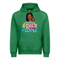 Emerald chasing goals not people Urban Hoodie - NancyCooperArtShop