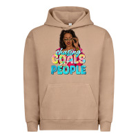 Pigment Burro chasing goals not people Urban Hoodie - NancyCooperArtShop