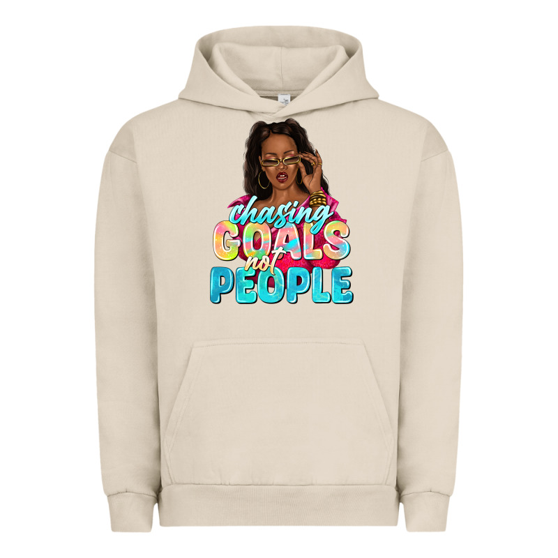 Chasing Goals Not People Urban Hoodie by NancyCooperArtShop | Teevron