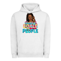 Pigment Lunar Rock chasing goals not people Urban Hoodie - NancyCooperArtShop