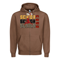 Chestnut senior senior senior 2023 Zipper Hoodie - Zillion Design Studio