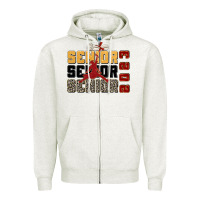 Oatmeal Heather senior senior senior 2023 Zipper Hoodie - Zillion Design Studio