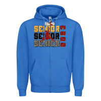 True Royal senior senior senior 2023 Zipper Hoodie - Zillion Design Studio