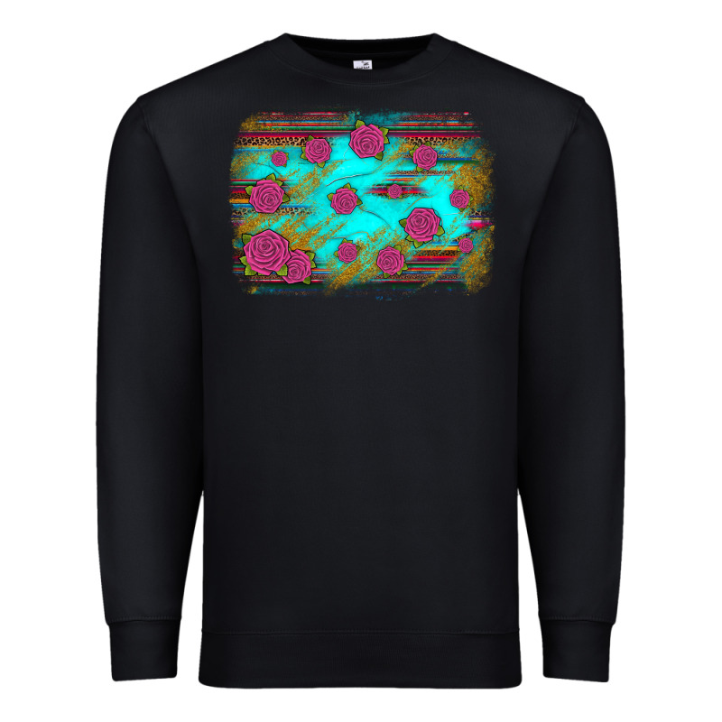 Gemstone Serape Glitter Background Premium Sweatshirt by JahusDesignShop | Teevron