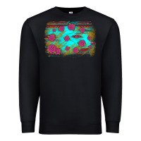 Black gemstone serape glitter background Premium Sweatshirt - JahusDesignShop