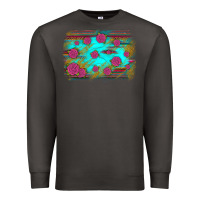 Smoke gemstone serape glitter background Premium Sweatshirt - JahusDesignShop