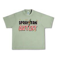 Oil Green spray tan artist Urban Heavy Tee - MaliasSmallBusiness