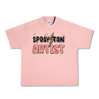 Salmon spray tan artist Urban Heavy Tee - MaliasSmallBusiness