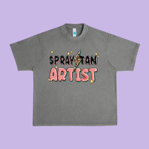 Spray Tan Artist Urban Heavy Tee Designed By Maliassmallbusiness