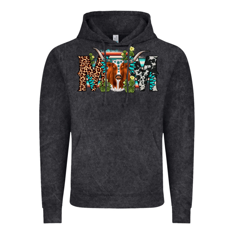 Longhorn Mom Vintage Hoodie by AdoDesignShop | Teevron
